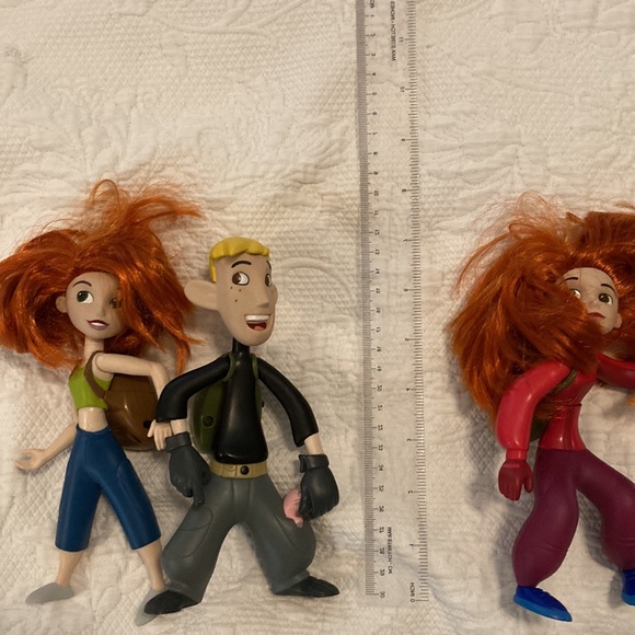 Rare Kim Possible Disney Action Figures with prerecorded backpacks that work - Picture 11 of 11